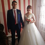 Невеста Елена в свадебном платье Карина