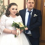 Невеста Татьяна в платье Анастасия 