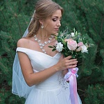 Нежная Валерия в дизайнерском  свадебном платье ToBeBride PP014. 